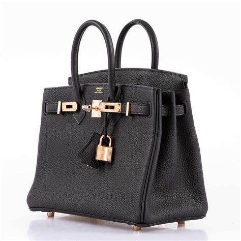 hermes togo birkin 25 black|birkin 25 bag price.